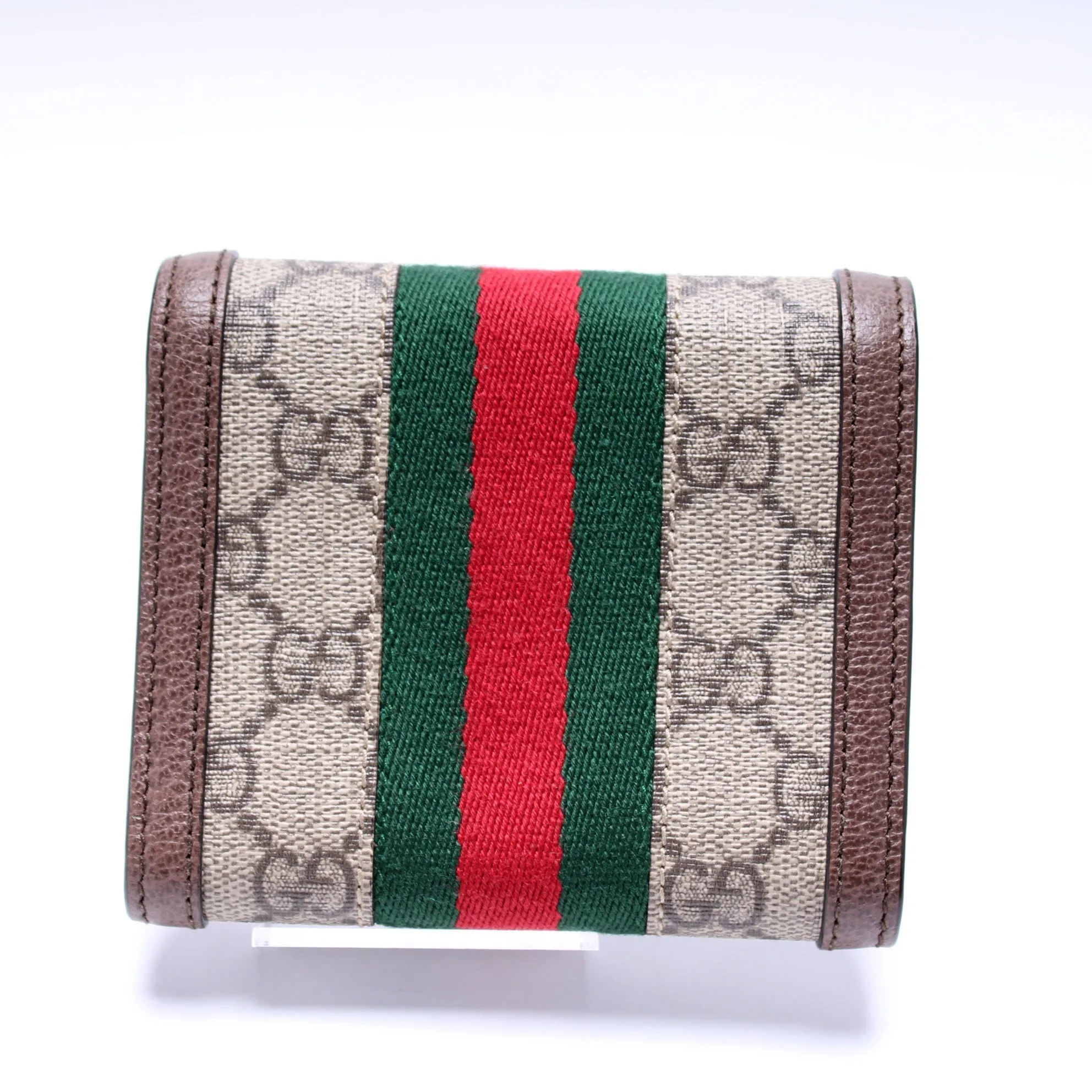 523174 Ophidia Gucci Supreme Web Trifold Wallet