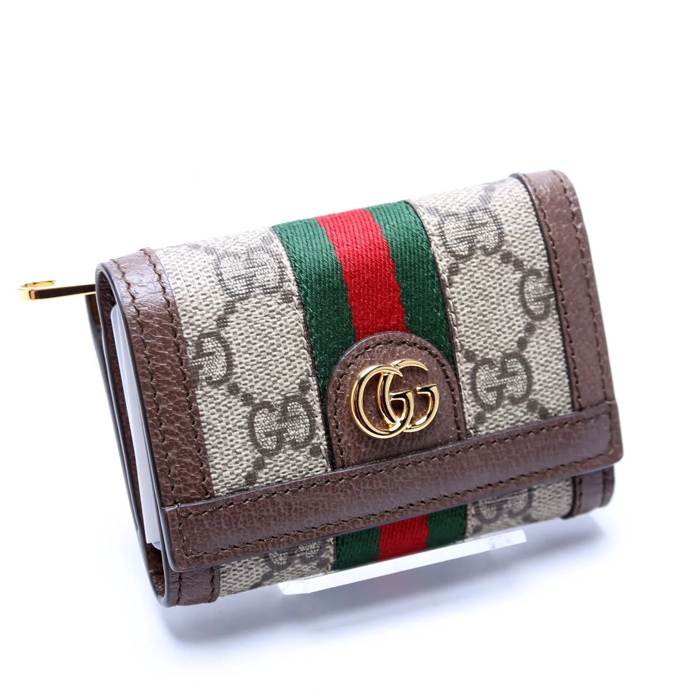 644334 Ophidia GG Supreme Bi-Fold Wallet