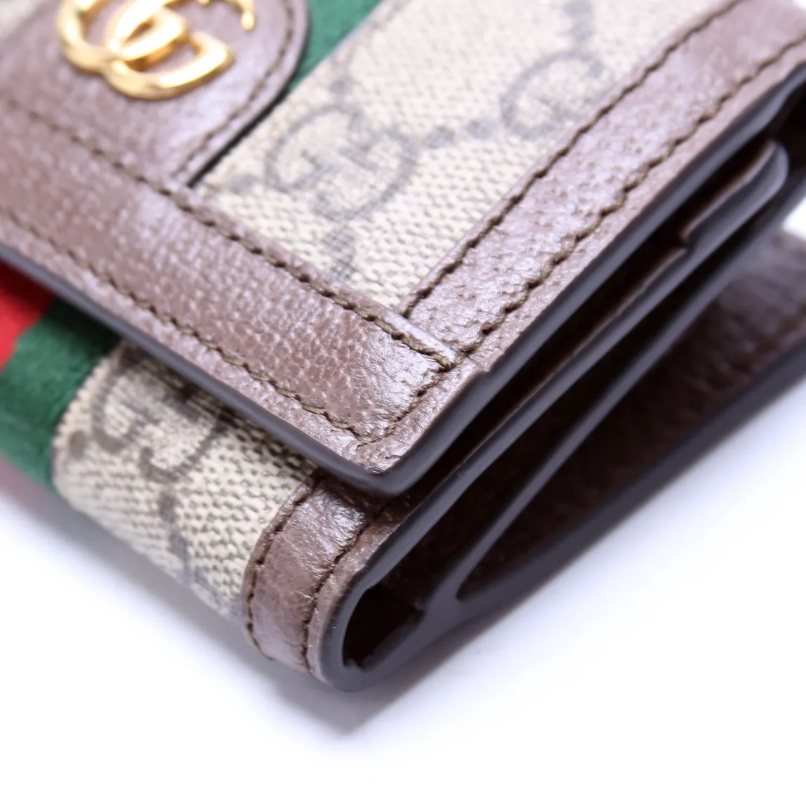 644334 Ophidia GG Supreme Bi-Fold Wallet
