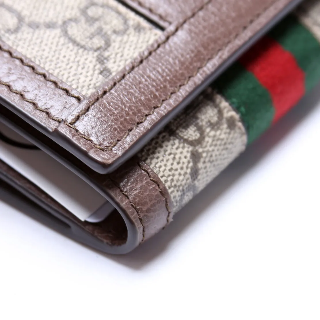 644334 Ophidia GG Supreme Bi-Fold Wallet