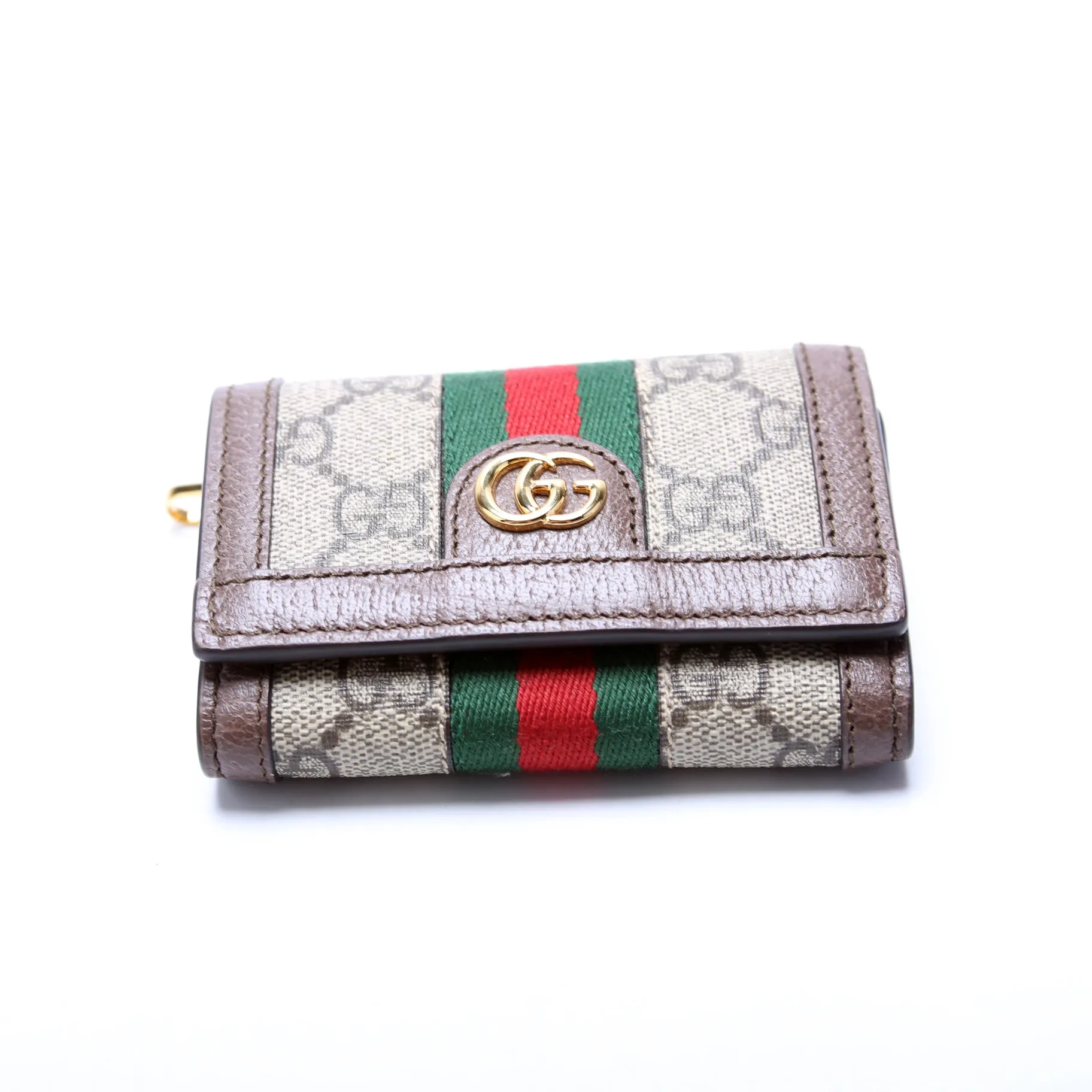 644334 Ophidia GG Supreme Bi-Fold Wallet