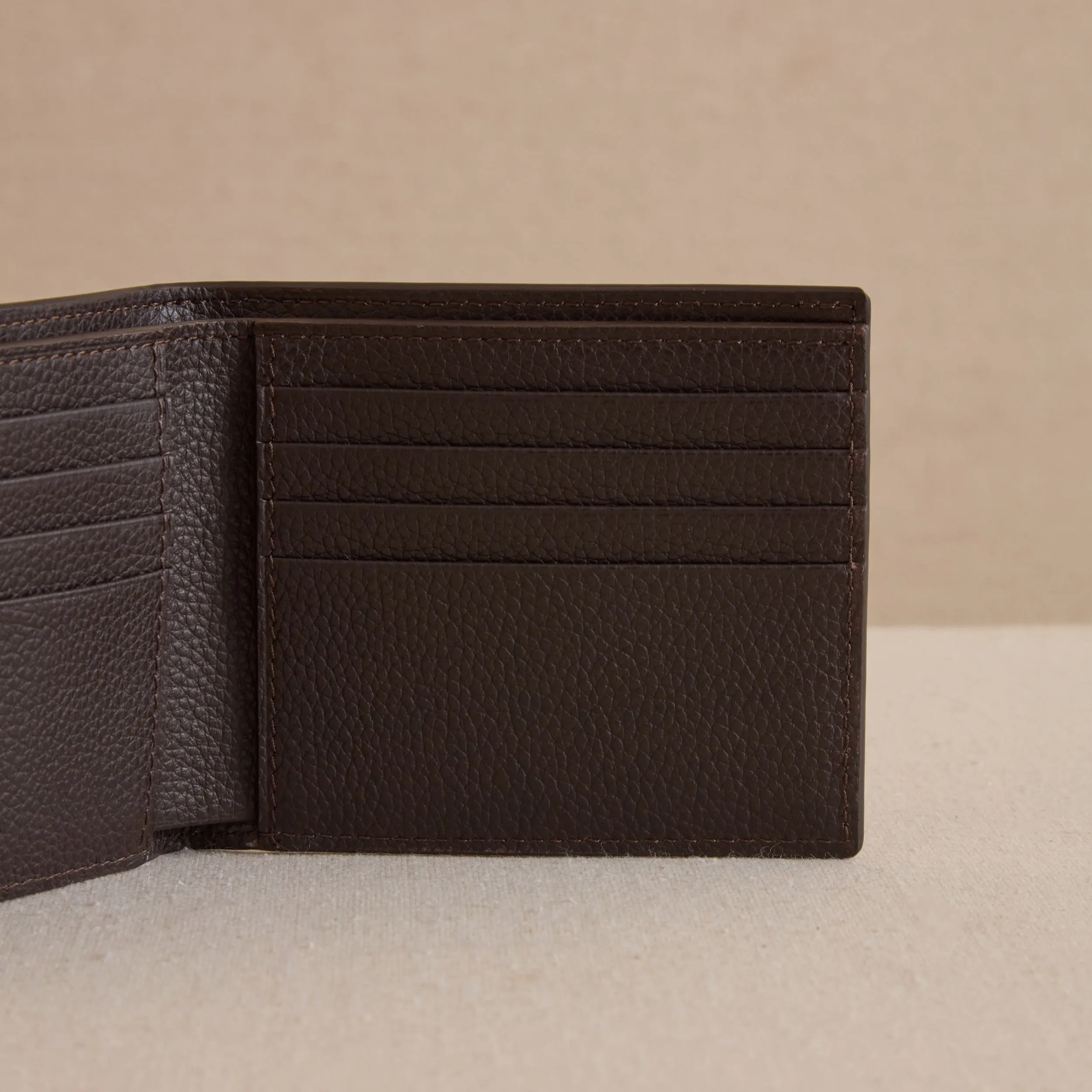 Bi-Fold Wallet in Chocolate