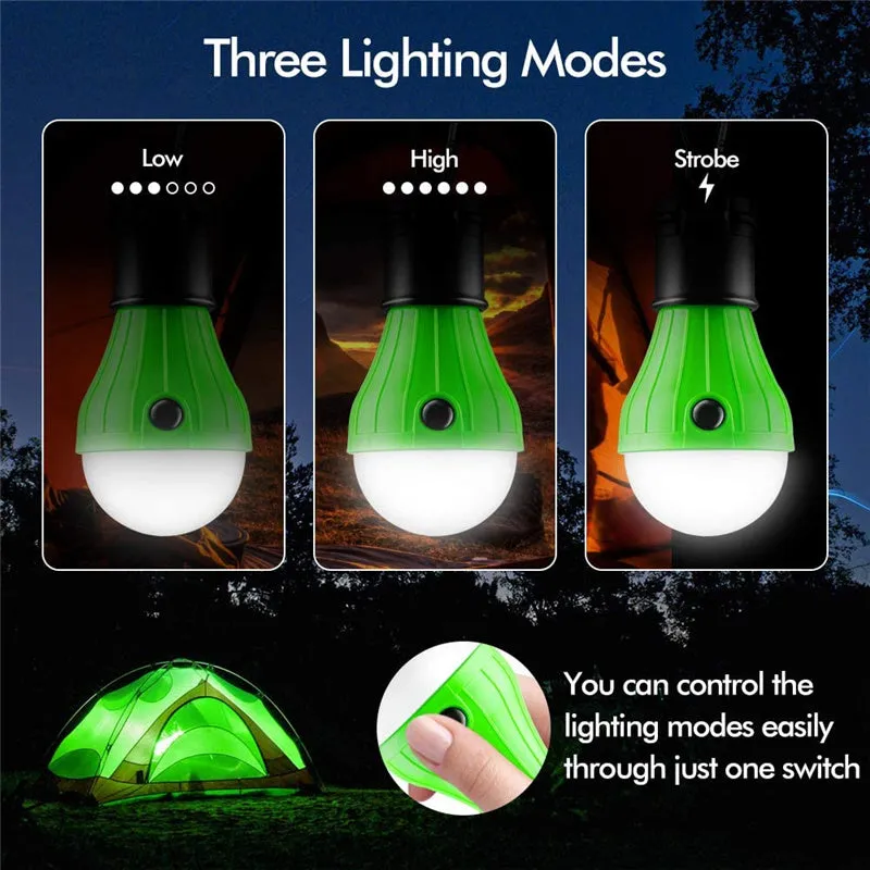 Camping Tent Light Bulb Outdoor Portable Hanging Fishing Lantern Lamp