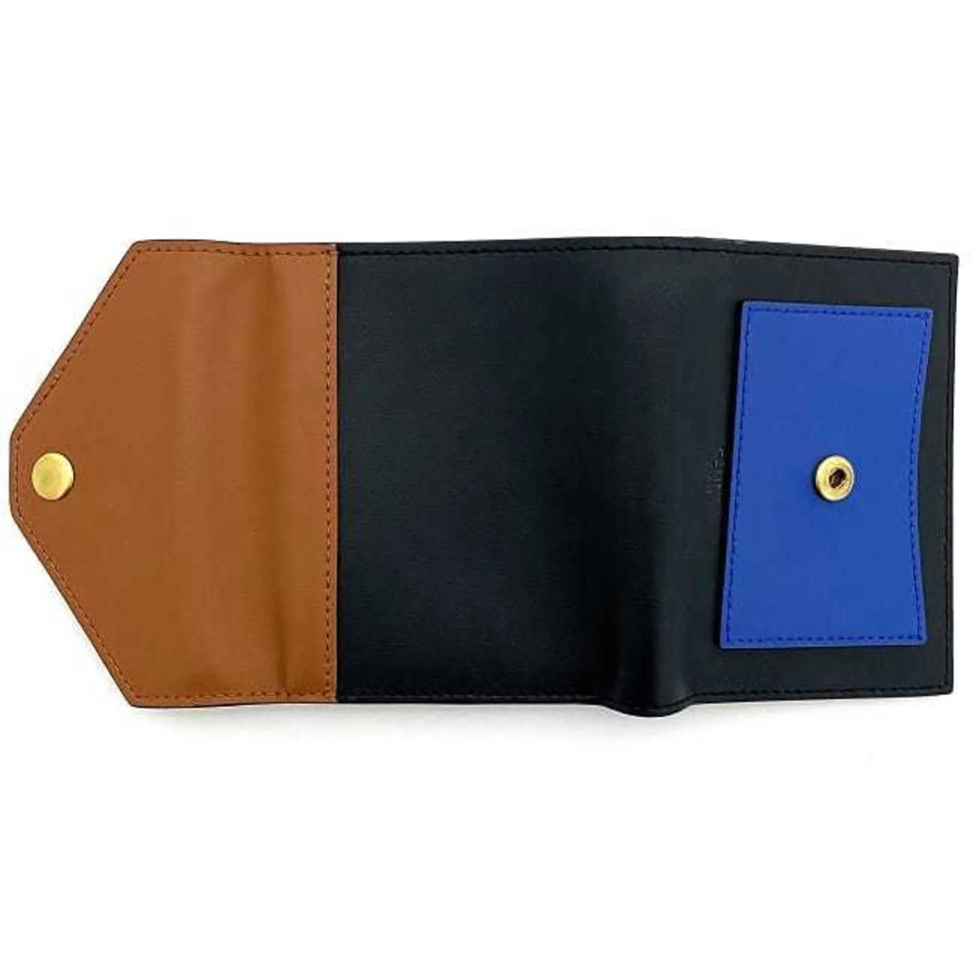 Celine Women's Leather Wallet [tri-fold] Black,Blue,Brown