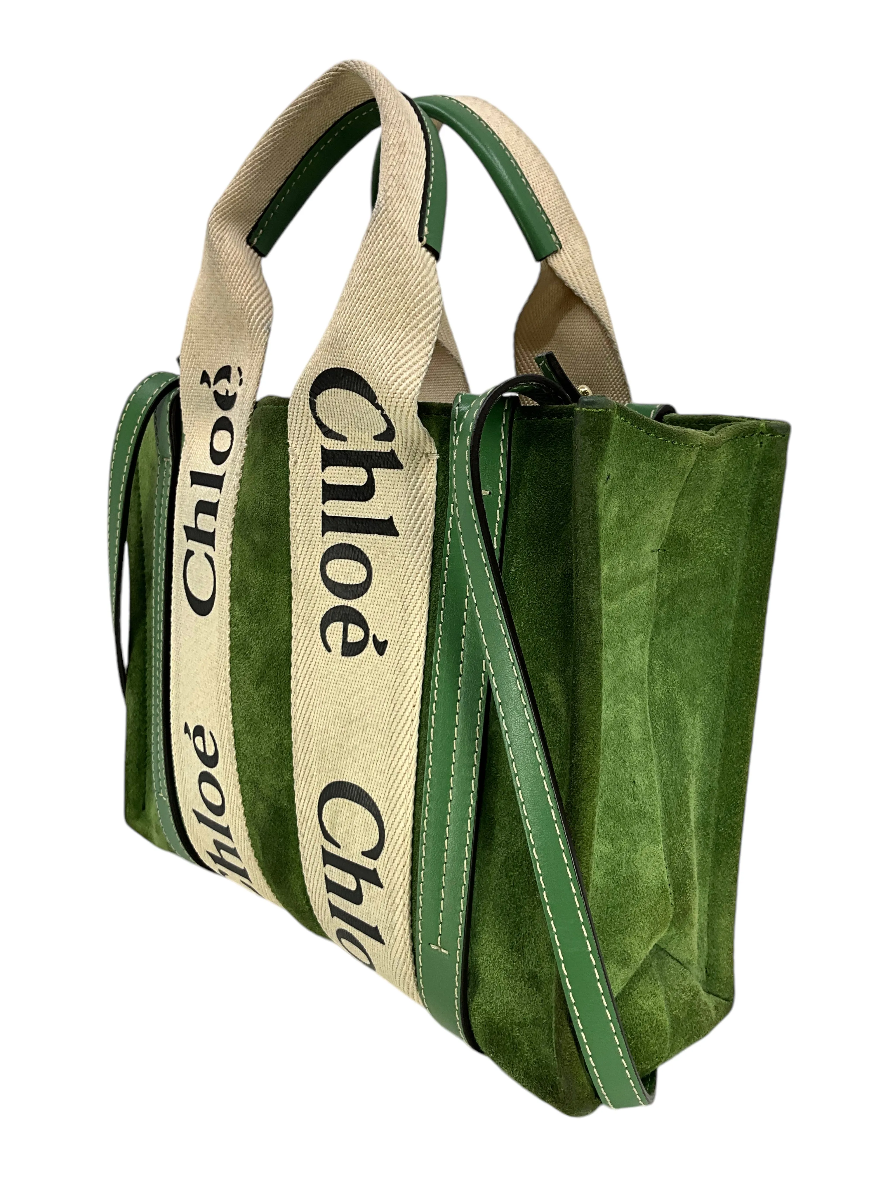 Chloe Small Woody Tote Bag
