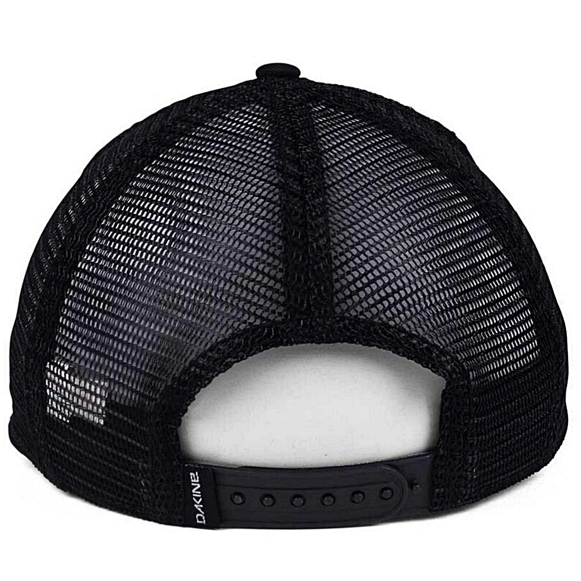 Dakine Peak to Peak Trucker Hat Adjustable Snap Back W/ Woven Flag Label