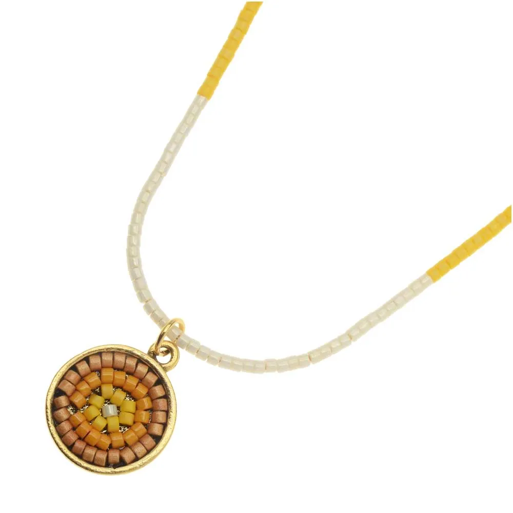 Exclusive Beadaholique Designer Palette, Miyuki Delica Seed Bead Mix, 11/0, 28.8g, Marigold Ombre