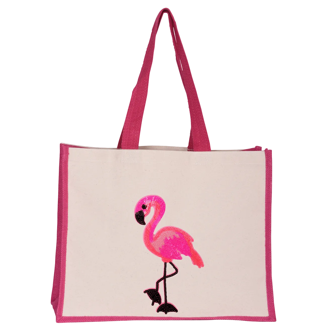 Flamingo Midi Tote Bag