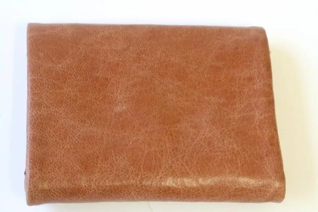 fold wallet - antique tan