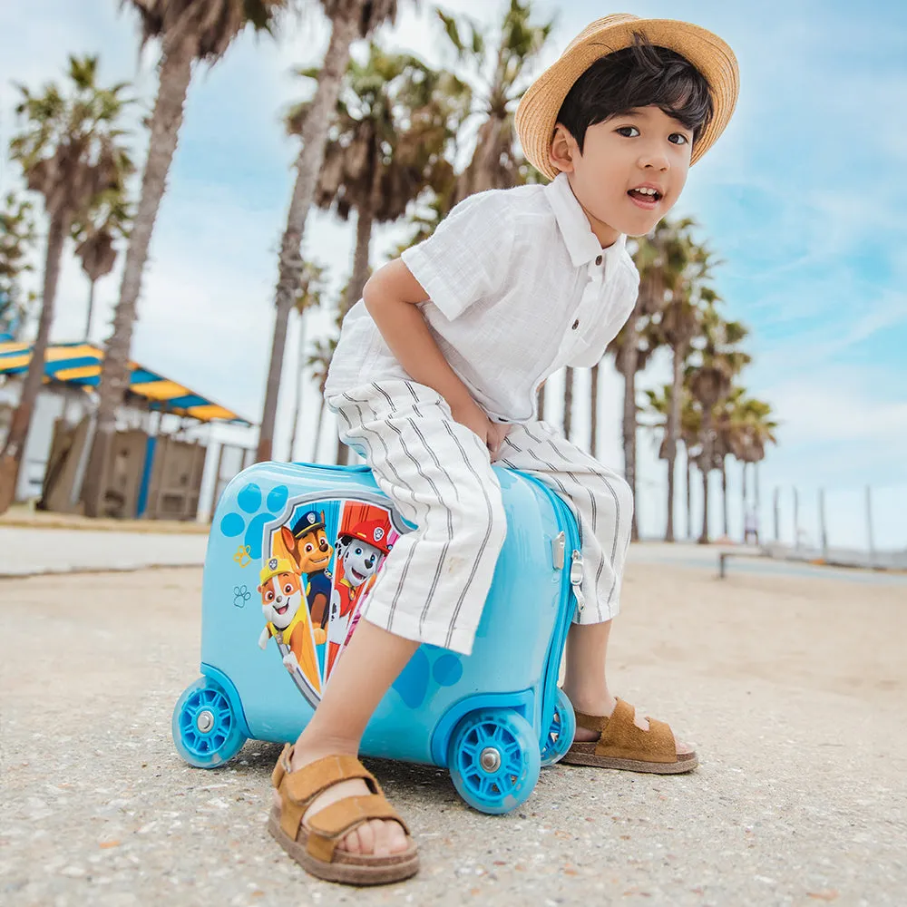 Kids Ride-on Luggage - Paw Patrol (NL-HSRL-RO-PL02-23AR) | Light up Wheels