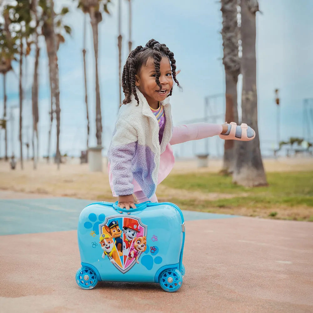 Kids Ride-on Luggage - Paw Patrol (NL-HSRL-RO-PL02-23AR) | Light up Wheels
