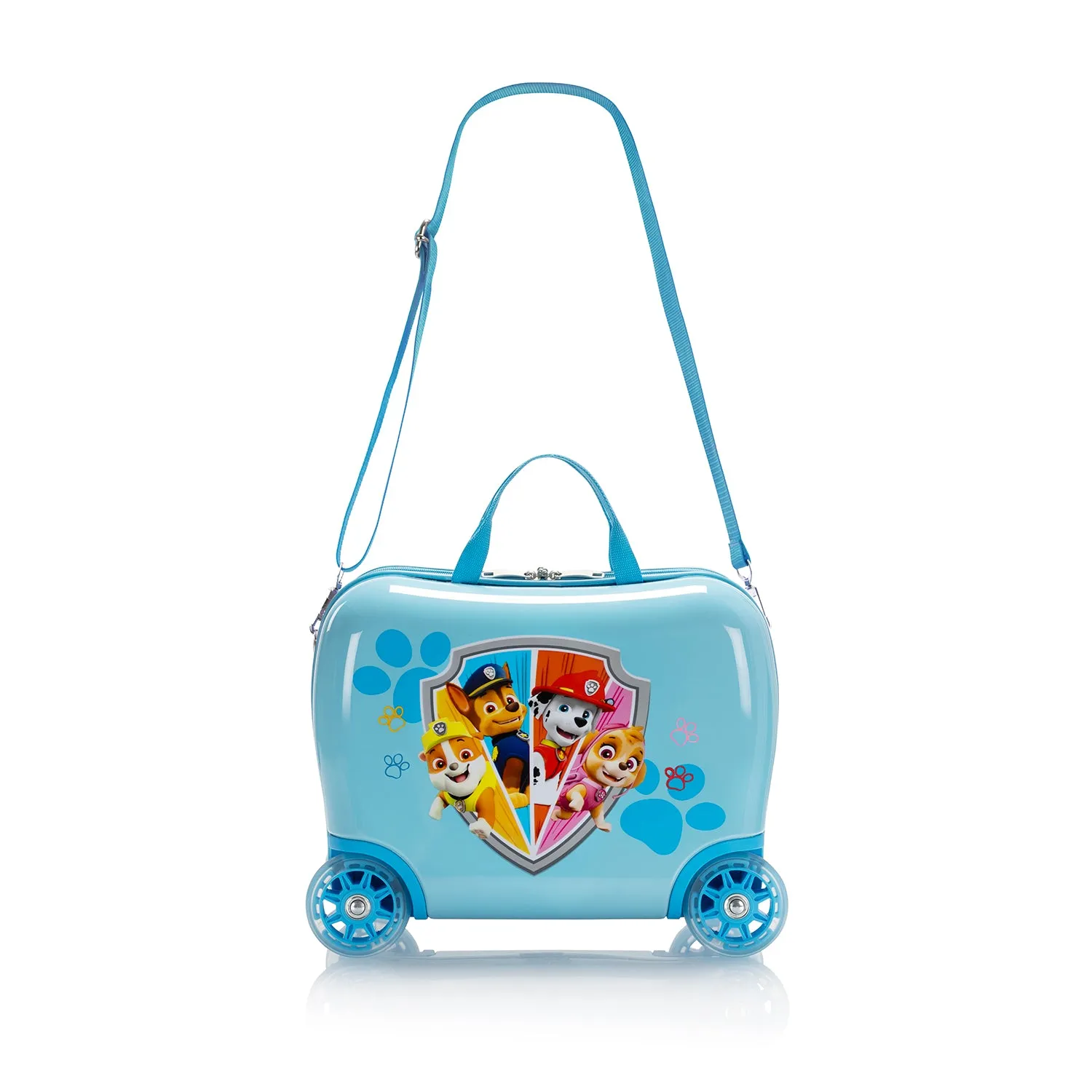 Kids Ride-on Luggage - Paw Patrol (NL-HSRL-RO-PL02-23AR) | Light up Wheels