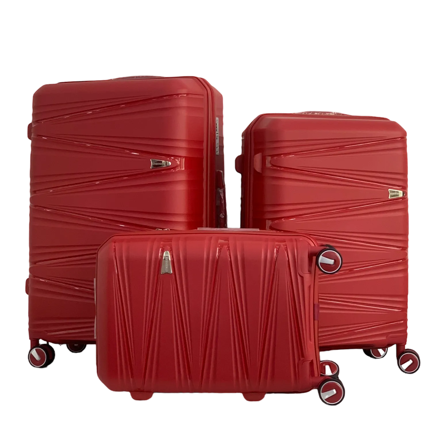 Luggage Sets Spinner Wheel Suitcase TSA Lock Suit Case- DEGREE VL012 Wine