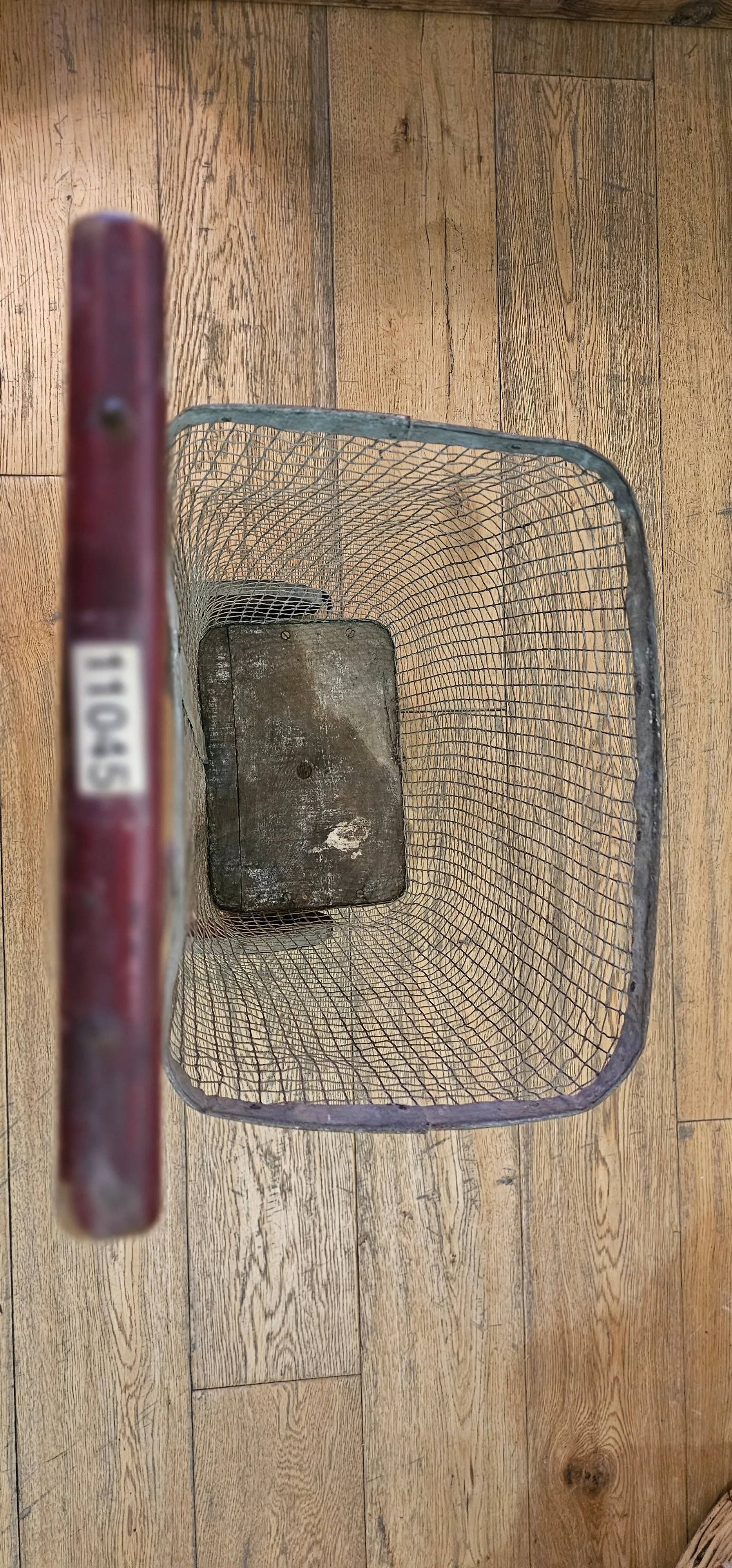 Metal Mesh 2 Wheeled Shopping Basket