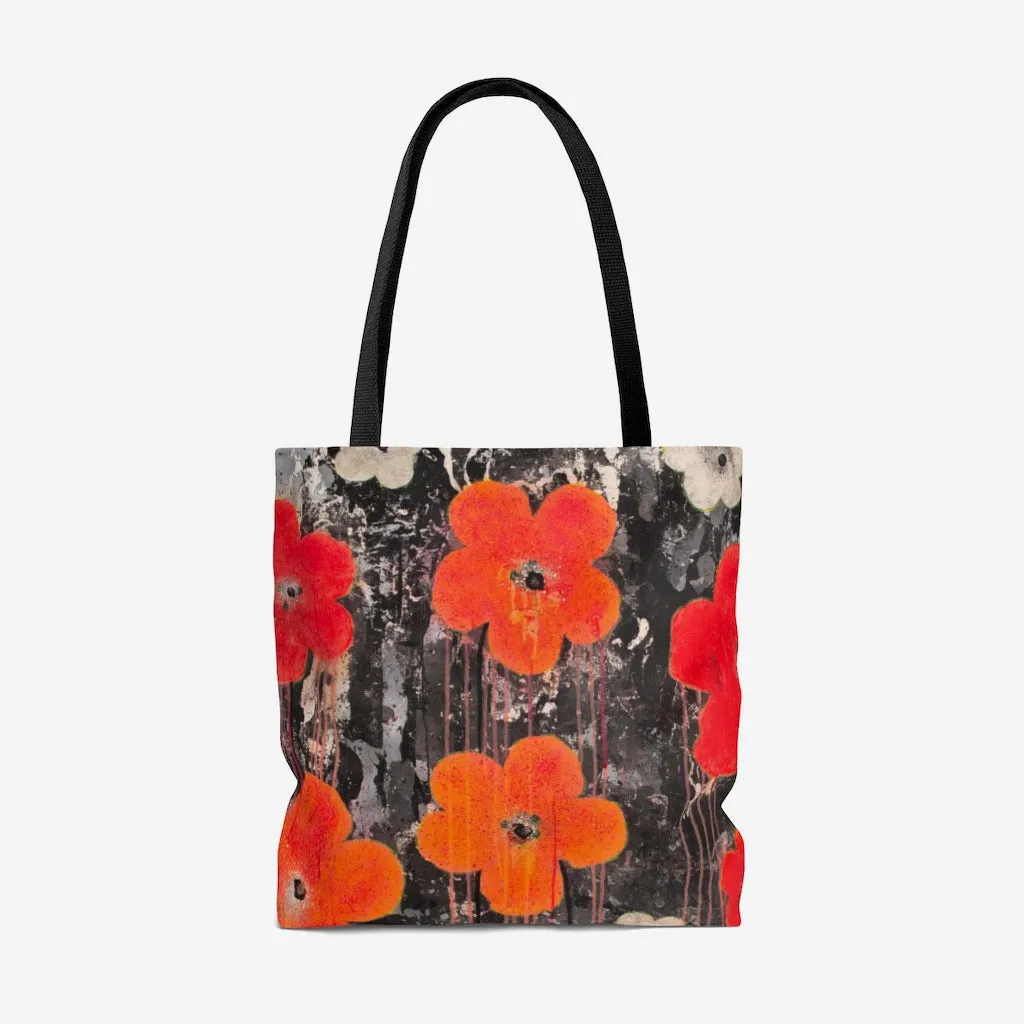 Pantone Poppies Tote Bag