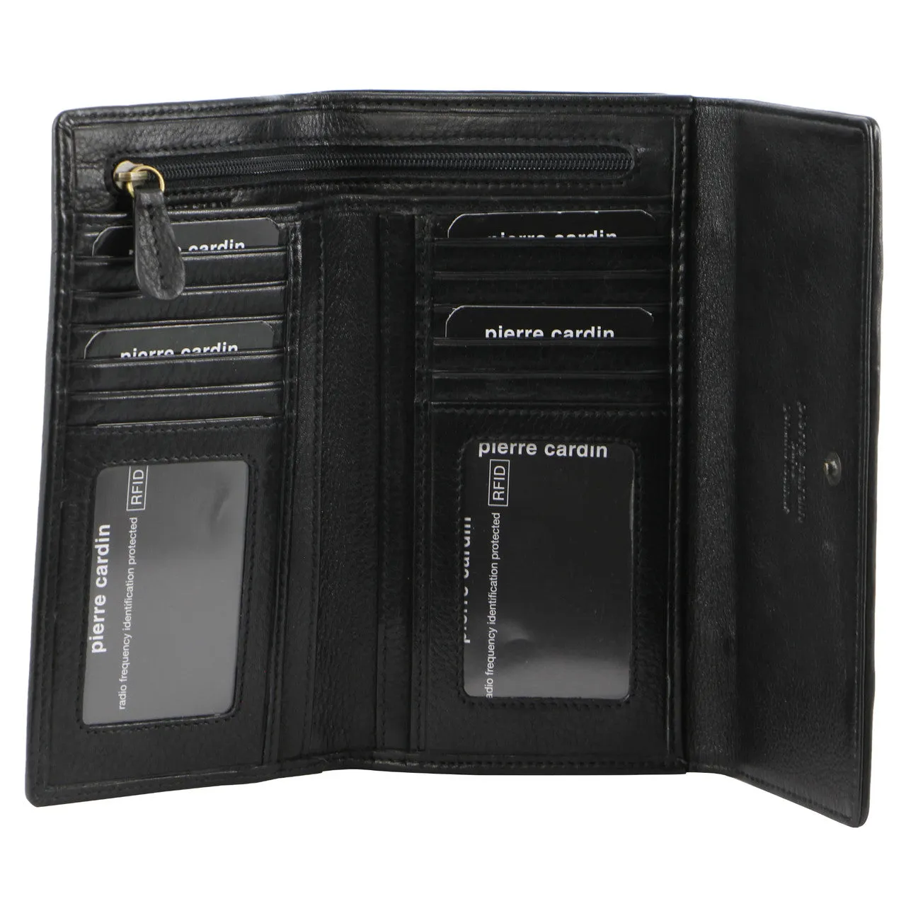 Pierre Cardin  Woven Leather Wallet PC3489
