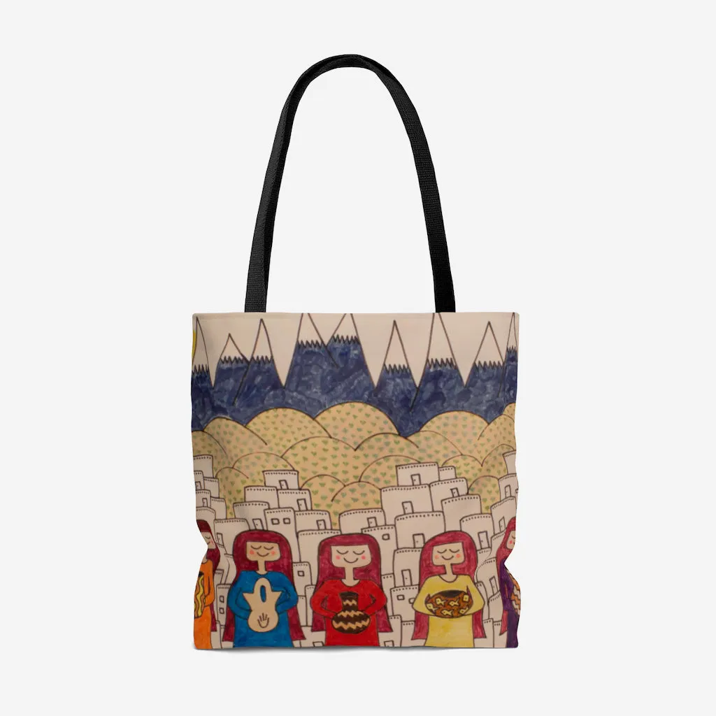 Pueblo Girls Tote Bag