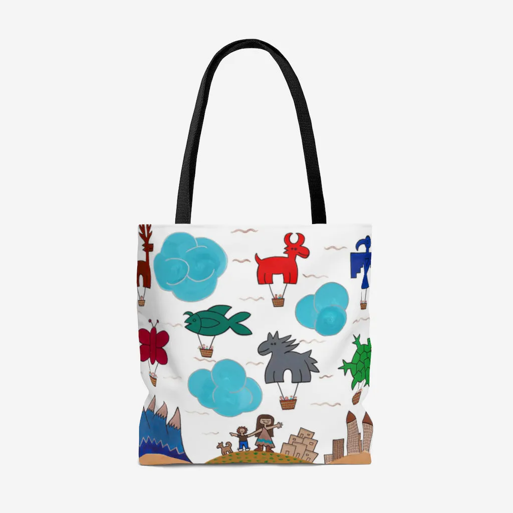 Pueblo Shapes Tote Bag