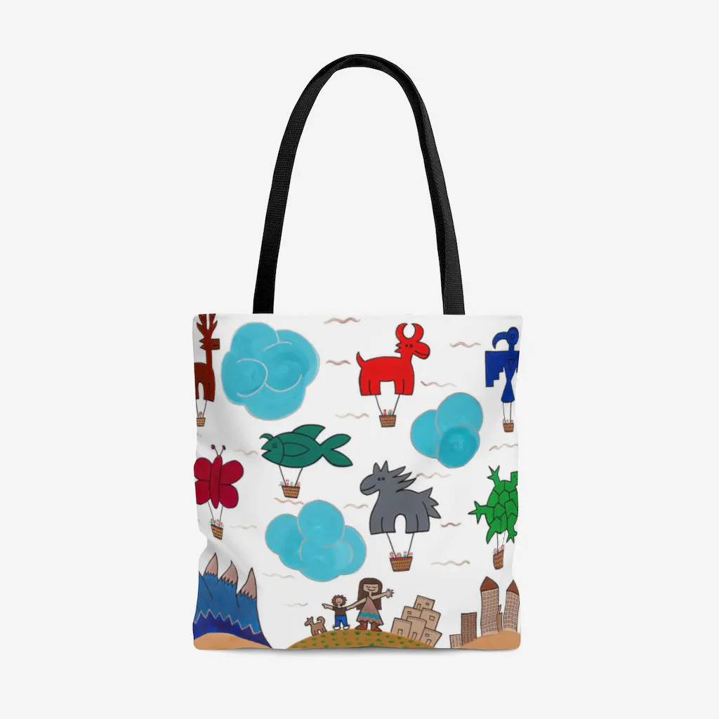 Pueblo Shapes Tote Bag