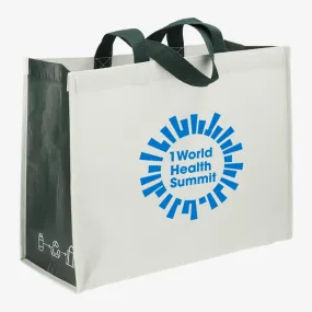Recycled PET Laminated Matte Shopper Tote