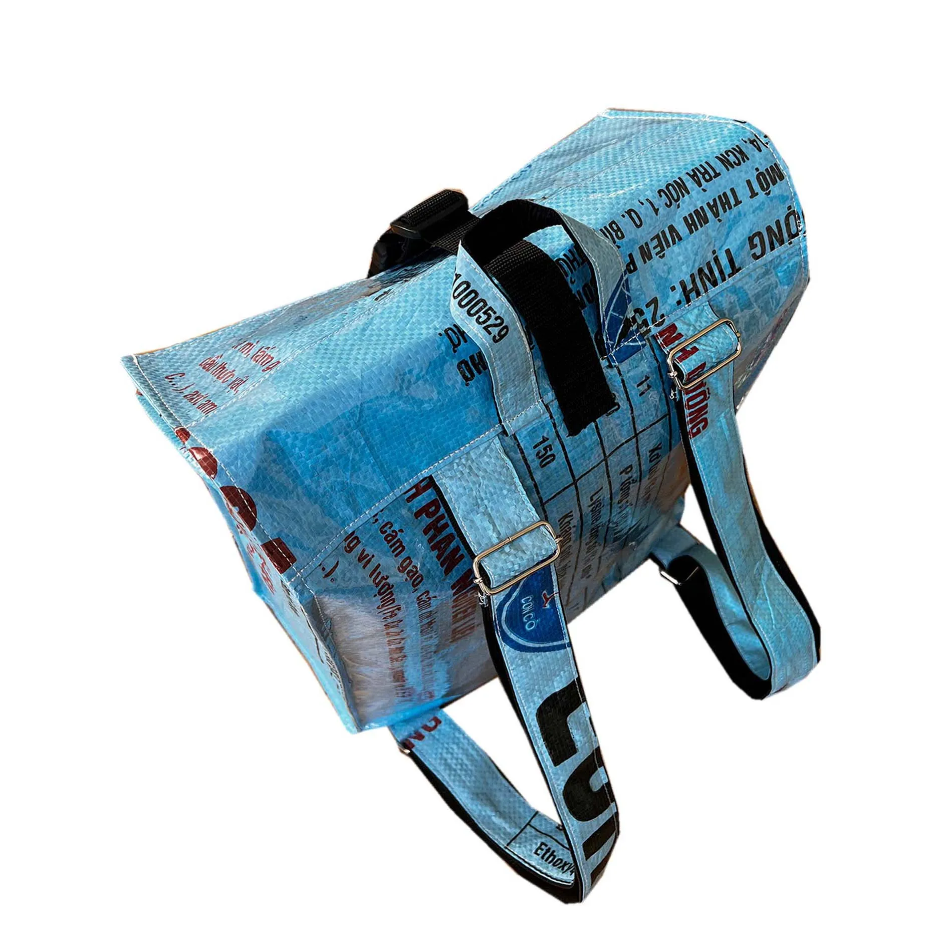 Roll-top backpack rucksack cobra print