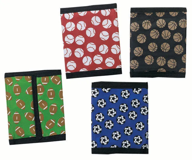 Sports Design Wallets (12/unit),  #262063 (A-45)