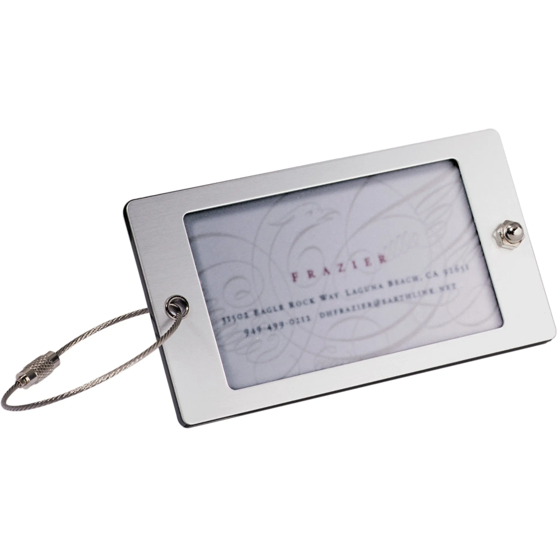 Steel Threads Luggage Tag