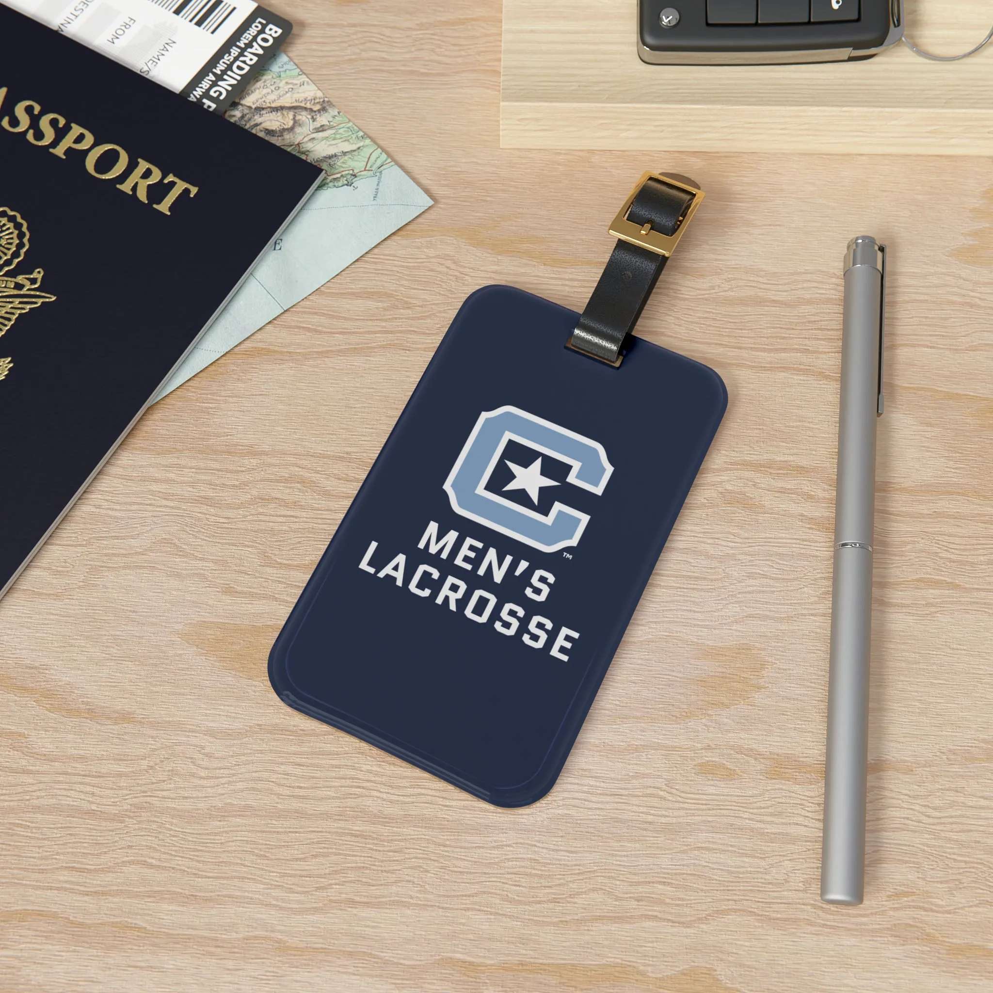 The Citadel, Sports Club, Men's Lacrosse Luggage Tag