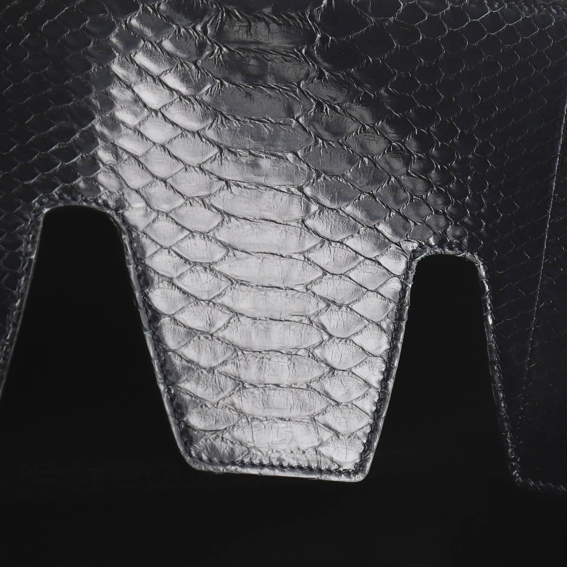 Tie Knot Tote Python Small