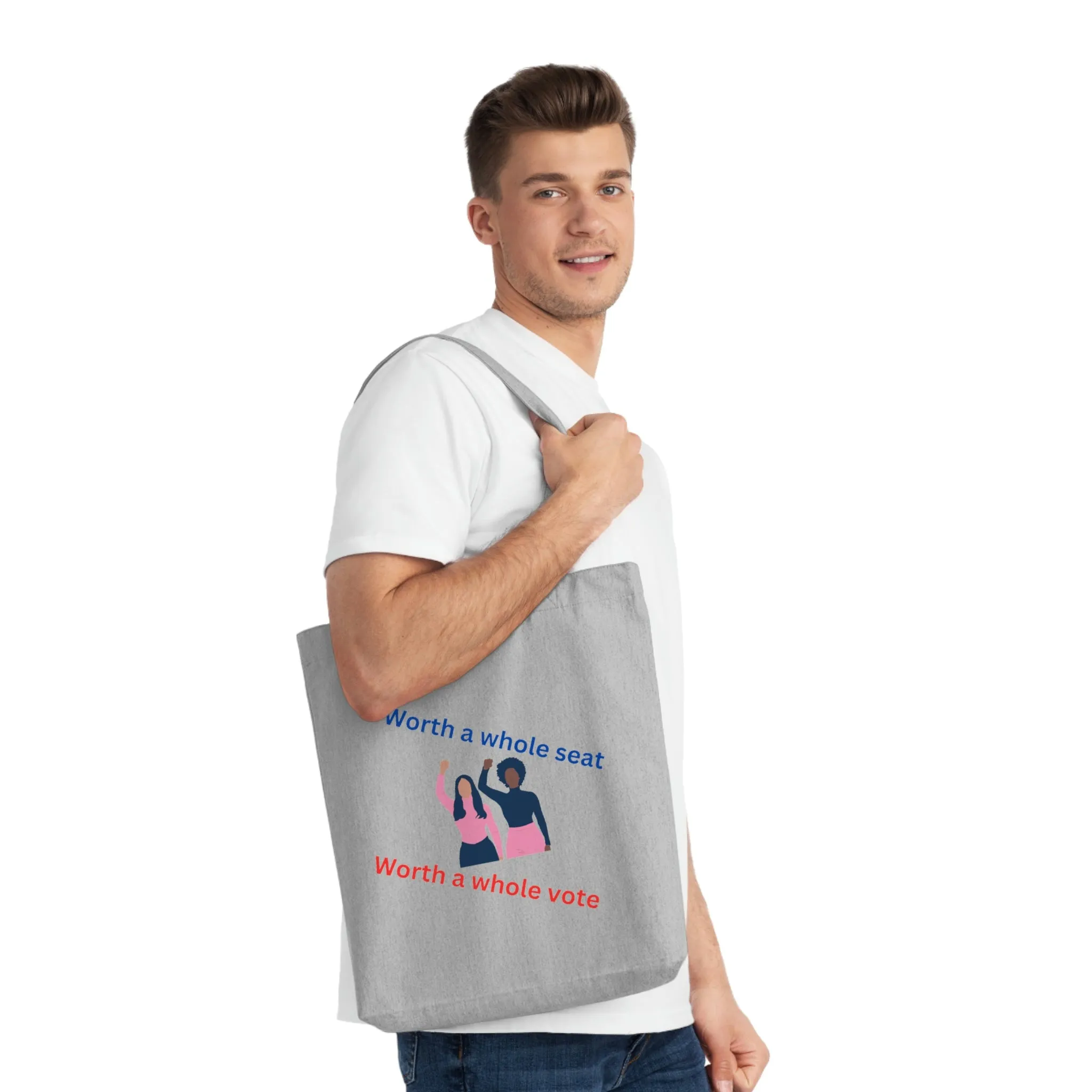 Worth it Woven Tote Bag