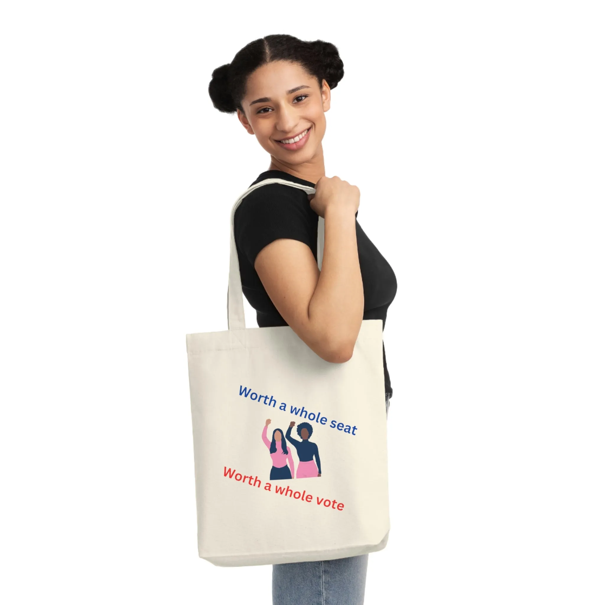 Worth it Woven Tote Bag